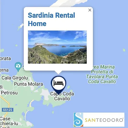 Apartment San Teodoro Punta Est Giardino Vista Mare